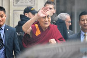 Dalai Lama has come to Prague to attend the annual Forum 2000 conference.