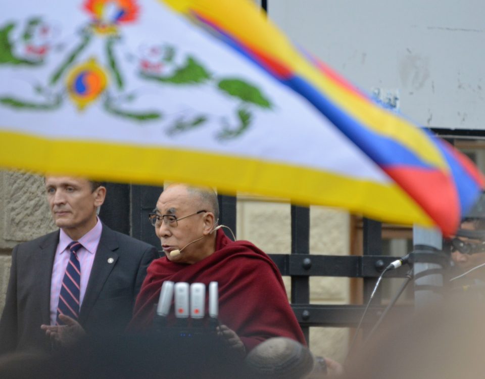 Dalai lama in Prague 2016