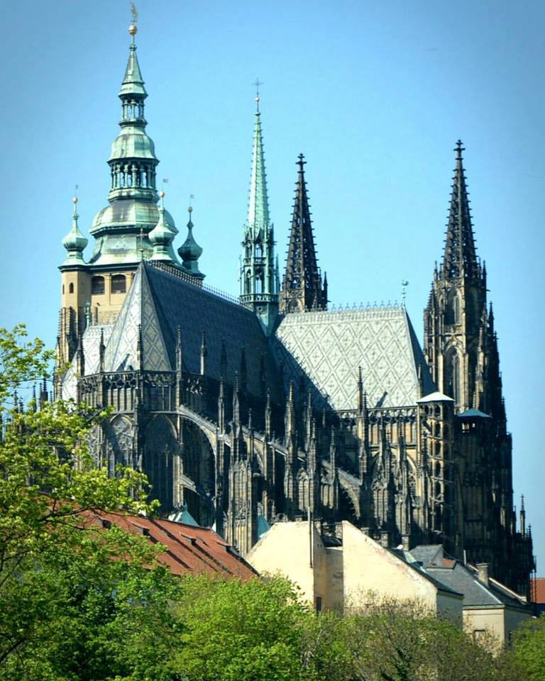 St. Vitus Cathedral from behind