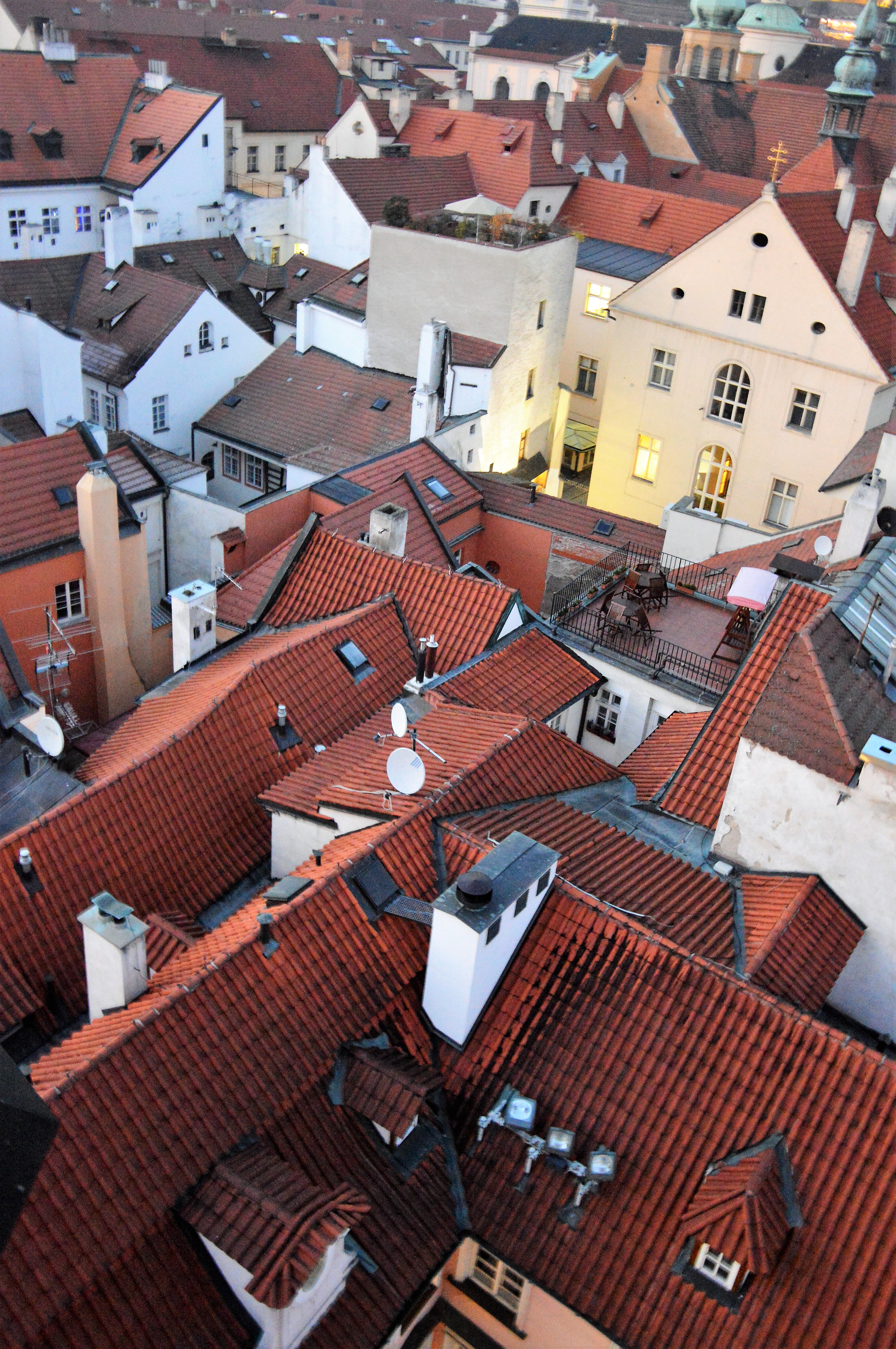 Lesser Town roofs, Prague roofs