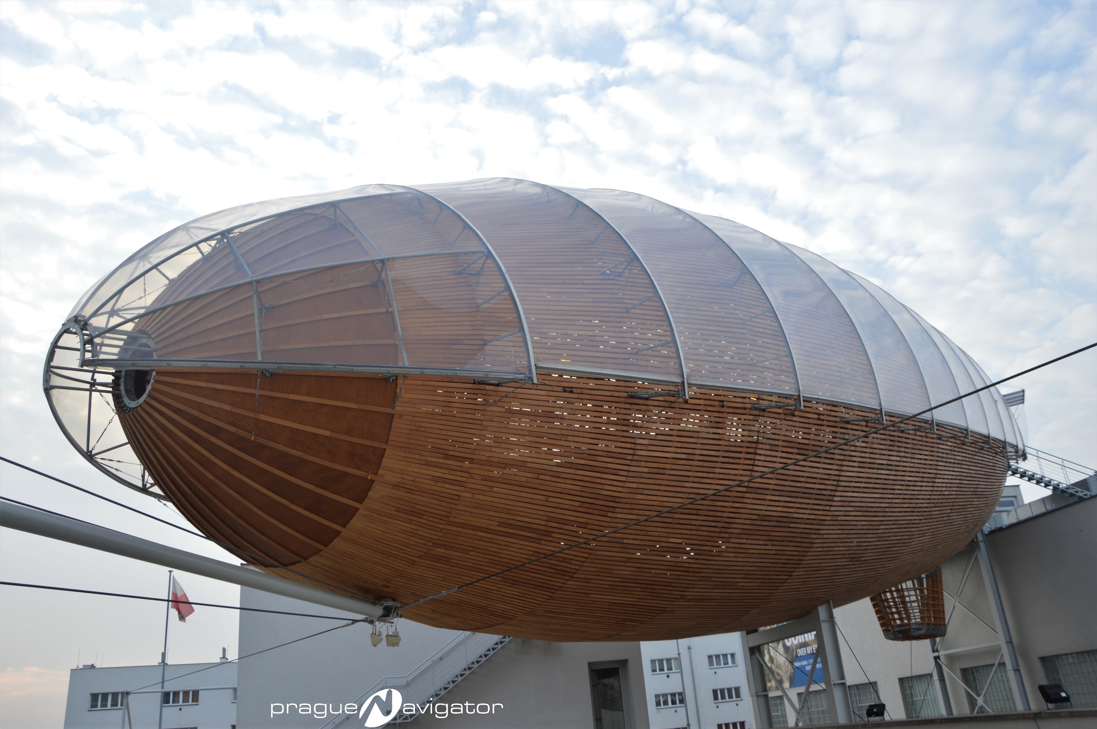 Dox-Museum-Prague-airship