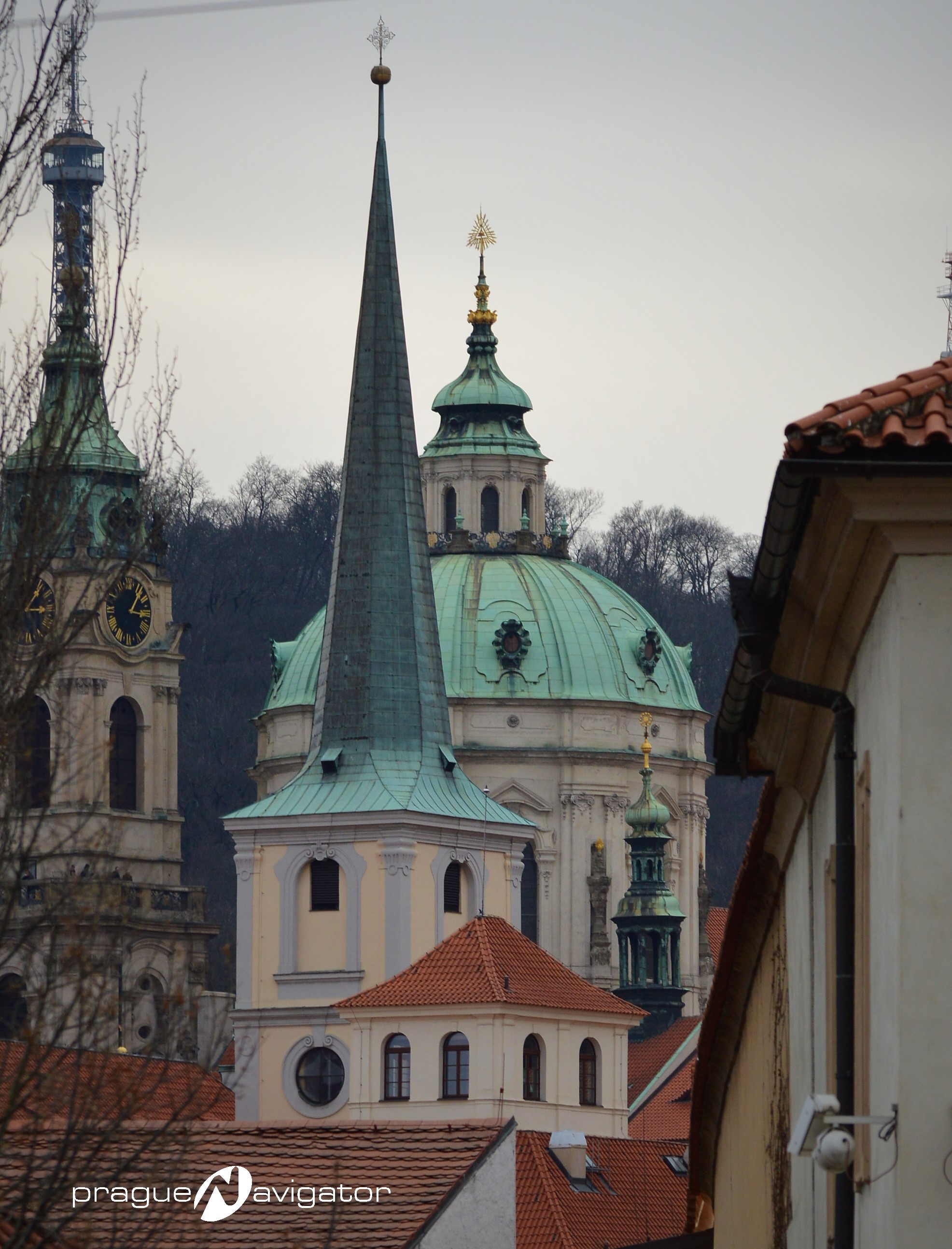 St NIcholas Church from Malostranska