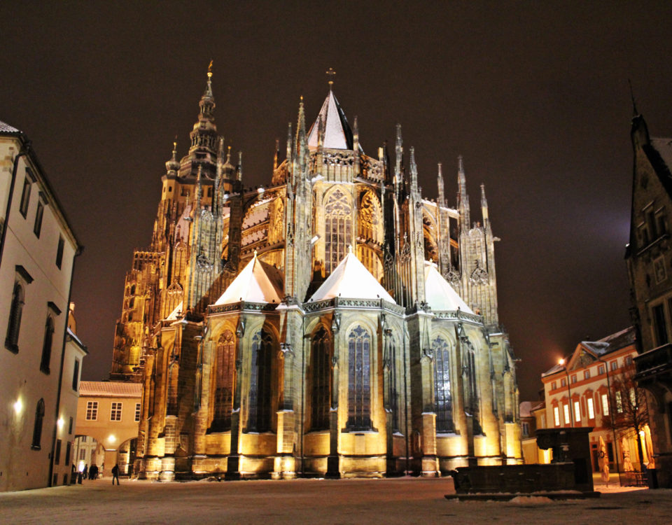 Prague Castle - Cathedral of St Vitus, St Wenceslas and St Adalbert (Katedrála sv. Víta, Václava a Vojtěcha)