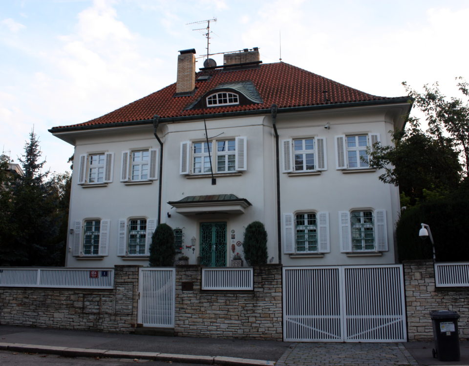 Villa at Dělostřelecká St. No. 1