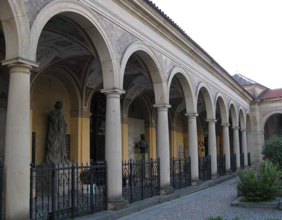 Vyšehrad Cemetery and Slavín (Vyšehradský hřbitov a Slavín)